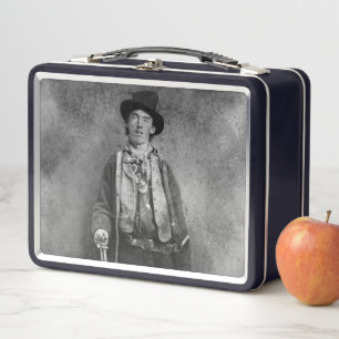 Henry McCarty, Billy the Outlaw Kid of Old West Metal Lunch Box