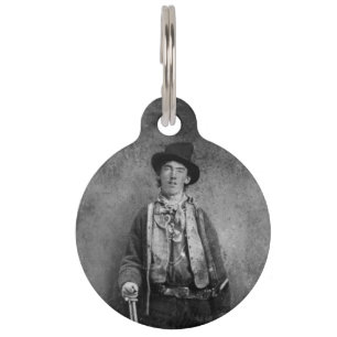 Henry McCarty, Billy the Outlaw Kid of Old West Pet Tag