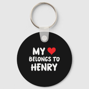 Henry - My Heart Belongs To Henry - Love Key Ring