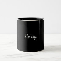 Henry Name typography Personalised Gift