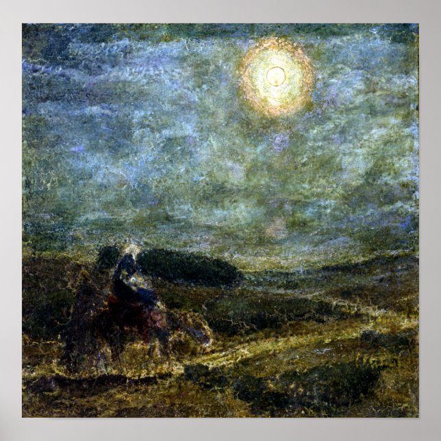 Henry Ossawa Tanner Flight into Egypt Poster (Front)