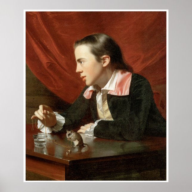 Henry Pelham (Boy with a Squirrel), 1765 Poster (Front)