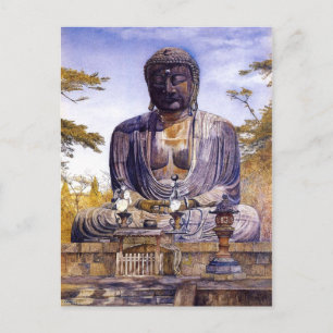 Henry Roderick Newman: Daibutsu at Kamakura, Japa Postcard