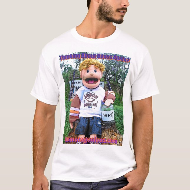 Henry & The Box Cartoon2 T-Shirt (Front)