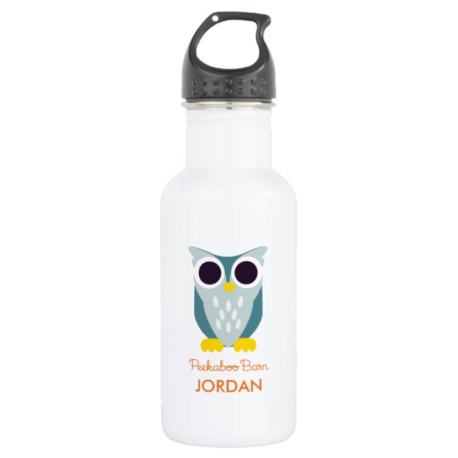 Henry the Owl 532 Ml Water Bottle (Front)