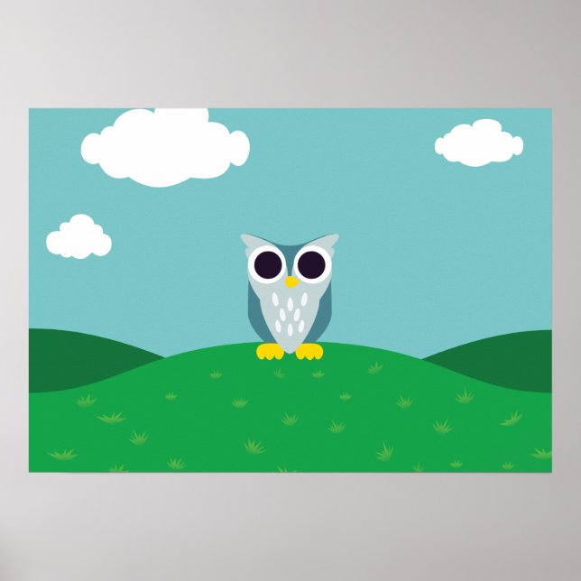 Henry the Owl Poster (Front)