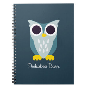 Henry the Owl Spiral Notebook