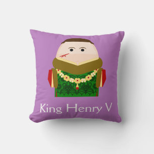 Henry V, House of Lancaster King of England Cushion