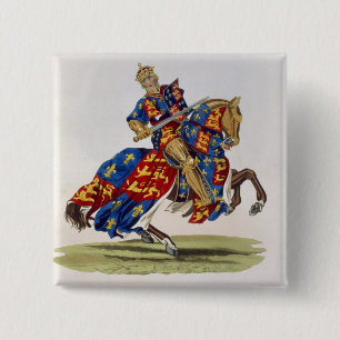 Henry VI, King of England (1421-71), 1422, from 'A 15 Cm Square Badge