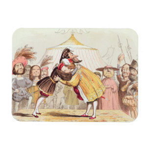 Henry VIII (1491-1547) and Francis I of France (14 Magnet