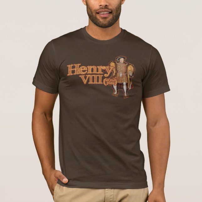 Henry VIII (all the pies) T-Shirt (Front)