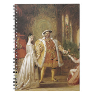 Henry VIII and Anne Boleyn Spiral Notebook