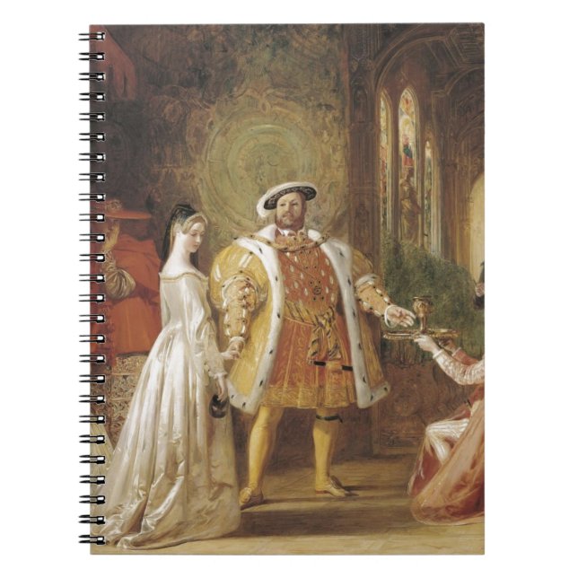 Henry VIII and Anne Boleyn Spiral Notebook (Front)