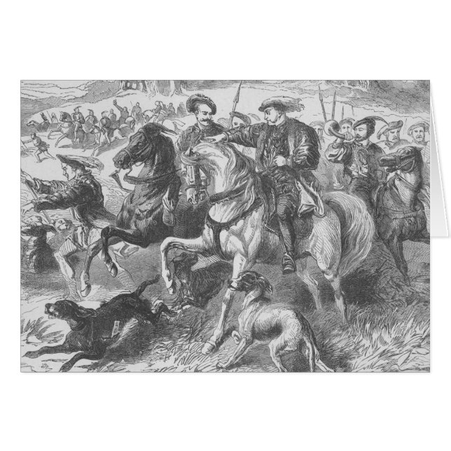 Henry VIII at the Royal Hunt in Epping Forest (Front Horizontal)