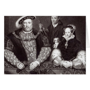 Henry VIII, his daughter Queen Mary