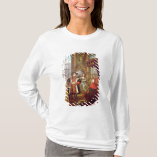 Henry VIII  introducing Anne Boleyn at court T-Shirt