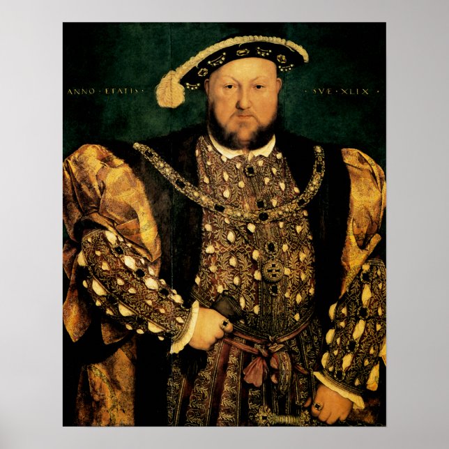 Henry VIII Poster (Front)