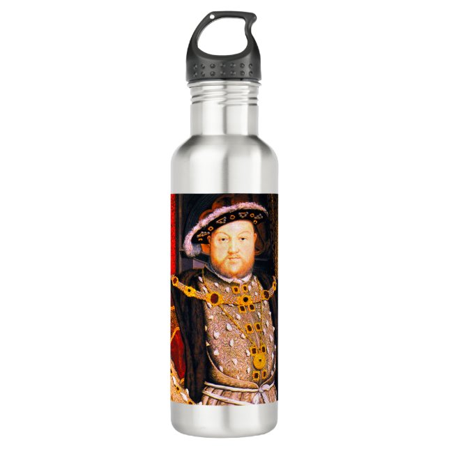 Henry VIII Tudors History King England six Wives 710 Ml Water Bottle (Front)