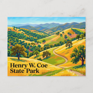 Henry W. Coe State Park California Postcard
