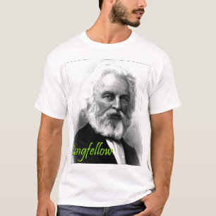 Henry Wadsworth Longfellow Etching T-Shirt