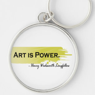 Henry Wadsworth Longfellow Key Ring