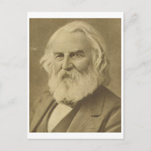 Henry Wadsworth Longfellow Postcard