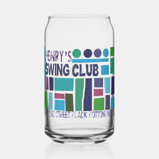 Henry's Swing Club Soda Glass
