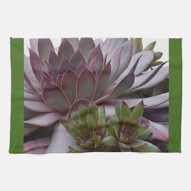 Hens and Chicks Tea Towel (Horizontal)
