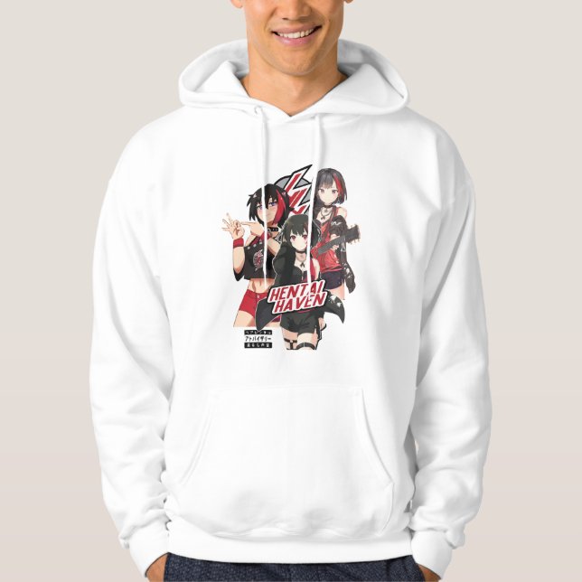 Hentai Haven-Chan HentaiHaven Hoodie (Front)