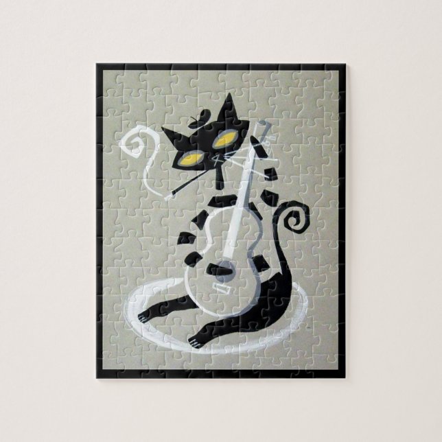 hep cat jigsaw puzzle (Vertical)