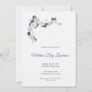 Hepatica Mothers Day Luncheon Invitation