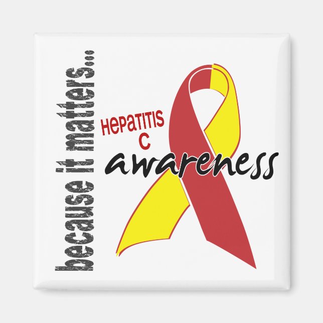 Hepatitis C Awareness Magnet (Front)