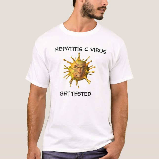 Hepatitis C Virus t-shirt (Front)