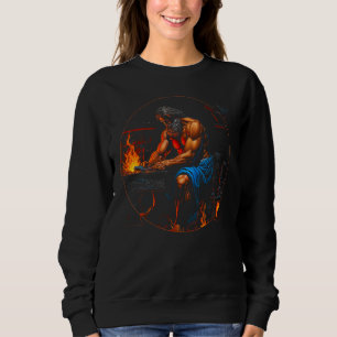 Hephaestus Greek Mythology God of Fire Sweatshirt
