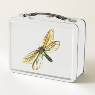 Hepialus humuli female - Ghost Moth or Ghost Swift Metal Lunch Box