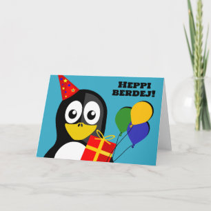 Heppi berdej! Birthday Wishes in Maltese Card