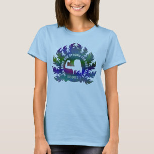 Her Arms Are Strong Christian Faith Proverbs 31:17 T-Shirt