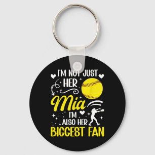 Her Biggest Fan Softll Mia Of A Softll Player Key Ring