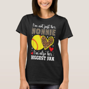Her Biggest Fan Softll Nonnie Of A Softll Player N T-Shirt