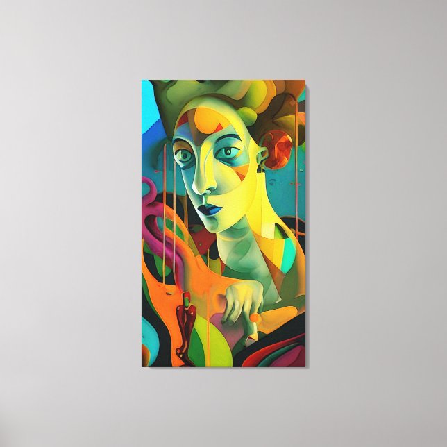 Her Canvas Print (Front)
