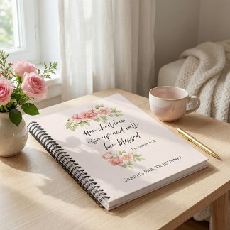 Her children rise up and call her blessed notebook