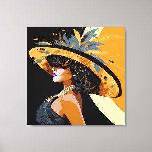 HER CROWN #1 CANVAS PRINT