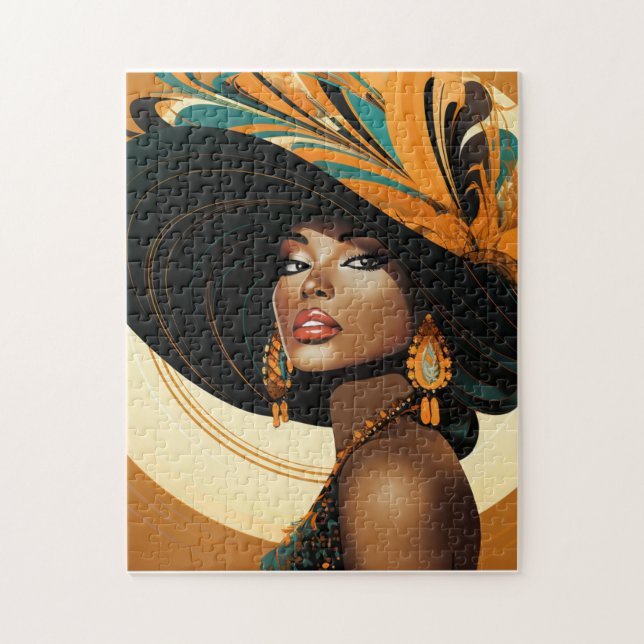 HER CROWN #2 JIGSAW PUZZLE (Vertical)