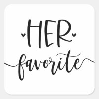 Her Favourite Modern Calligraphy Favour Classic Ro