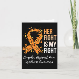 Her Fight Complex Regional Pain Syndrome Awareness Card