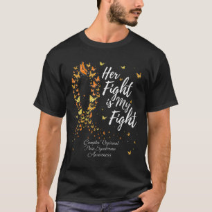 Her Fight Crps Complex Regional Pain Syndrome Awar T-Shirt