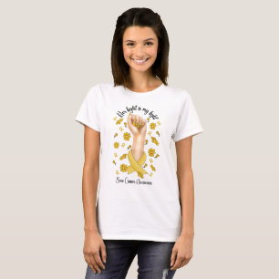Her Fight Is My Fight Bone Cancer Support T-Shirt