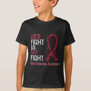 Her Fight Is My Fight Brain Aneurysm Awareness  T-Shirt