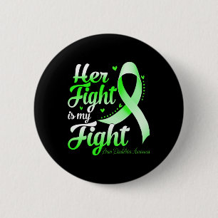 Her Fight Is My Fight Brain Disabilities Awareness 6 Cm Round Badge