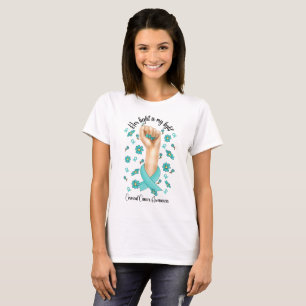Her Fight Is My Fight Cervical Cancer Support T-Shirt